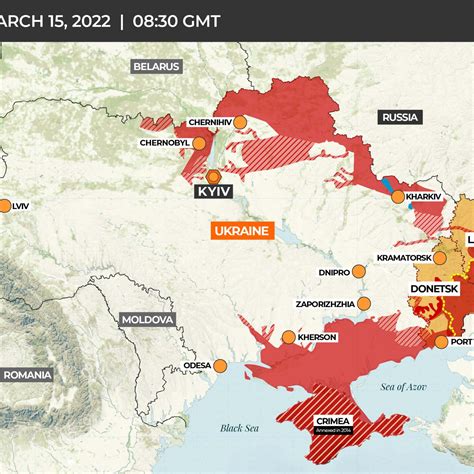 ukraine war update today map locations